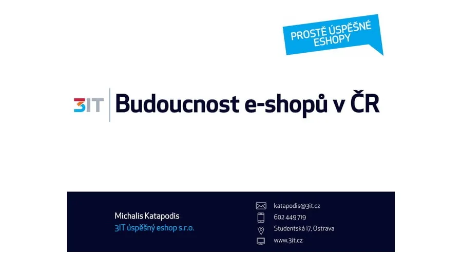 Budoucnost e-shopů v ČR